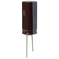 KXG Series 150 Microfarad (µF) Capacitance and 18 Millimeter (mm) Diameter (D) Miniature Aluminum Electrolytic Capacitor
