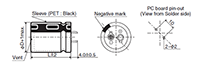 SMQ Series 820 Microfarad (µF) Capacitance Large Capacitance Aluminum Electrolytic Capacitor - 2