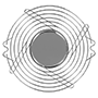 150 Millimeter (mm) Wire Form Fan Guards 150 Millimeter (mm) Wire Form Fan Guards