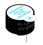 85 Decibels A (dBA) Minimum Sound Pressure Level (SPL) at 10 Centimeter (cm) and Tin (Sn) Plated Copper Terminal Material Buzzer Indicator (AI-1223-TWT-5V-2-R) 85 Decibels A (dBA) Minimum Sound Pressure Level (SPL) at 10 Centimeter (cm) and Tin (Sn) Plated Copper Terminal Material Buzzer Indicator (AI-1223-TWT-5V-2-R)